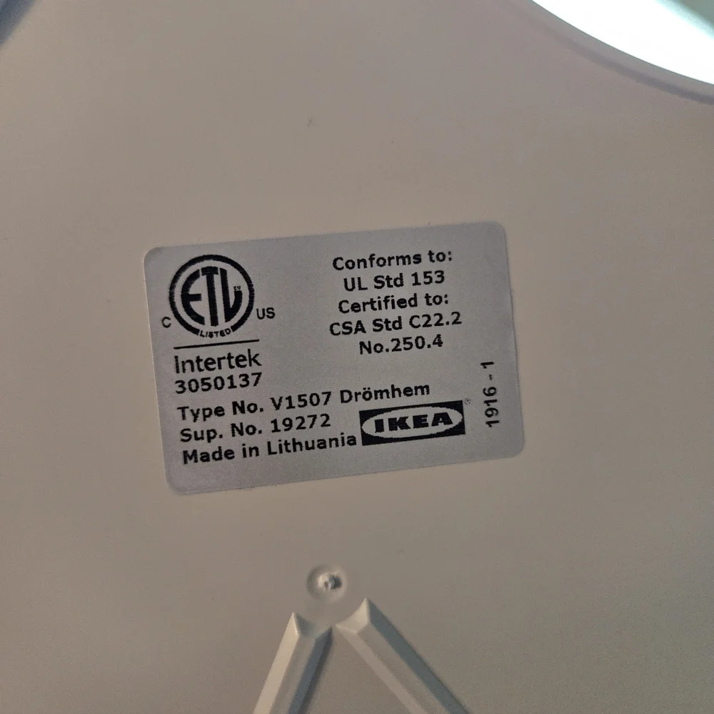 Ikea Wall Mount House Lamp